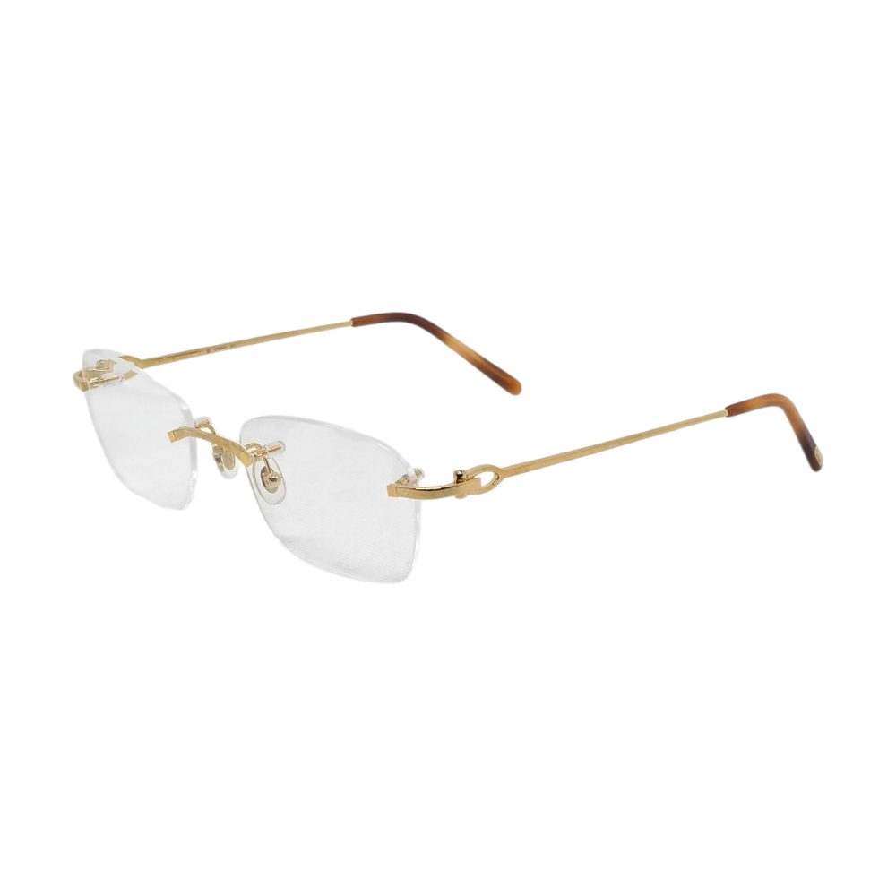 CARTIER......Elegant Gold CARTIER Rimless Glasses - Picture 3 of 10